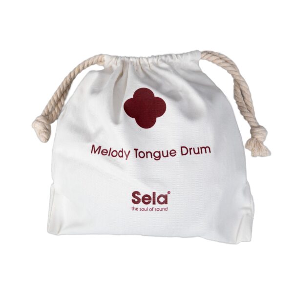 SELA Melody Tongue Drum 6 F Minor Pentatonic Red-6