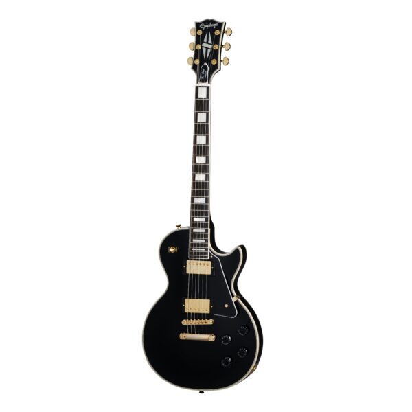 EPIPHONE inspired by Gibson Custom Les Paul Custom Ebony-1