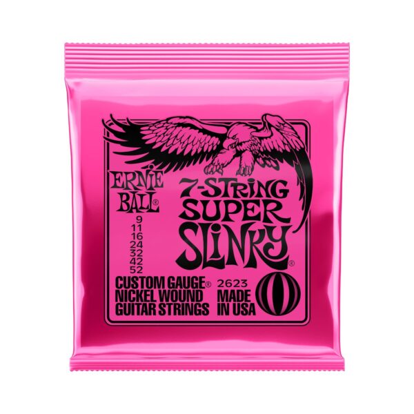 ERNIE BALL 2623 009-052 7-String Super Slinky-1