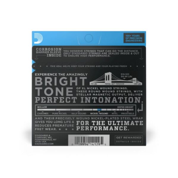 D ADDARIO EXL120 009-042-2