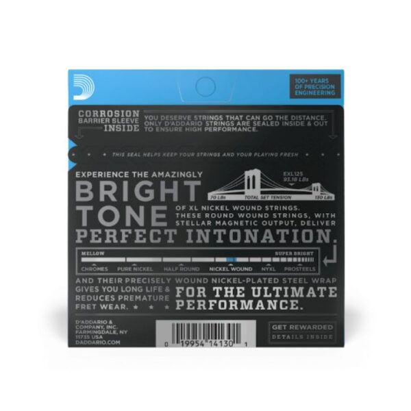 D ADDARIO EXL125 009-046 -2