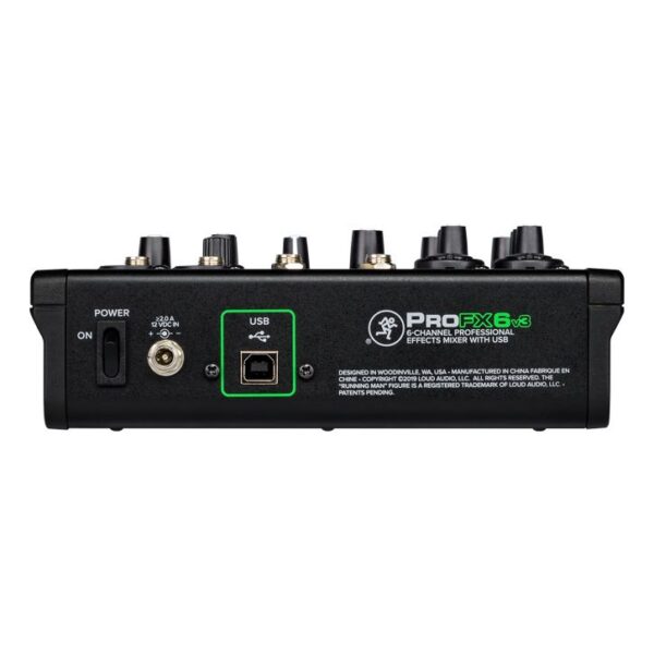 MACKIE ProFX-6v3.Mischpult 6-Kanal-5