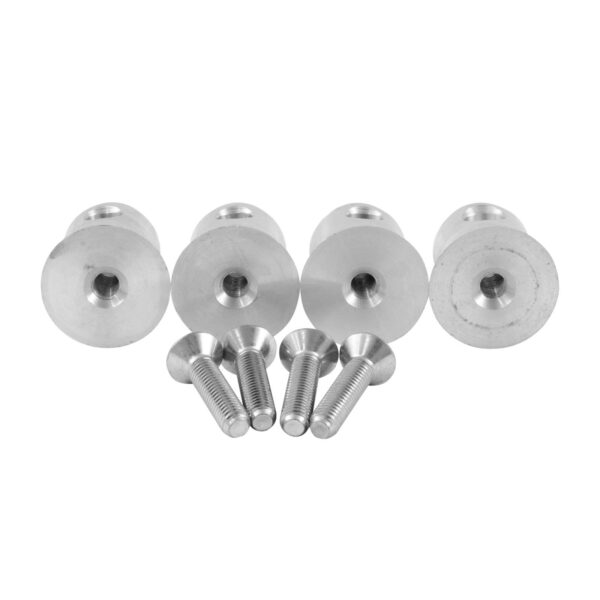 TRAVERSE ALUTRUSS Konusset M10 für Stahlbodenplatte 4-er Set-2