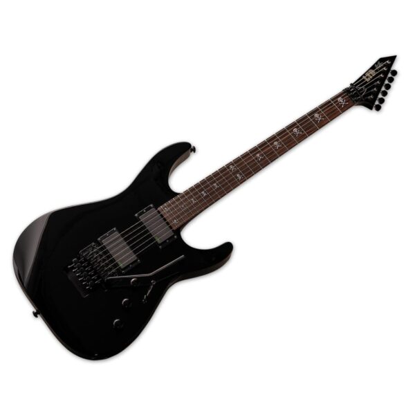 ESP LTD KH-602 BLK KIRK HAMMETT SIGNATURE - Incl. Case-3