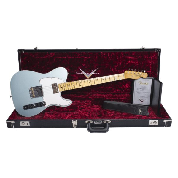 FENDER Custom Shop Postmodern Tele Journeyman Relic Closet Classic Aged Firemist Silver-10
