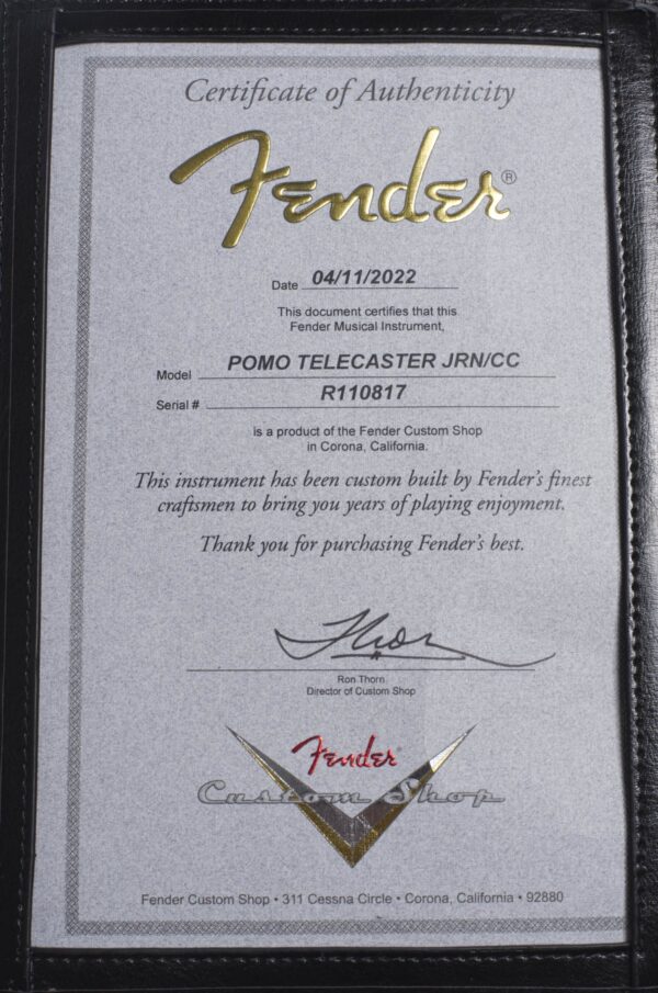 FENDER Custom Shop Postmodern Tele Journeyman Relic Closet Classic Aged Firemist Silver-11