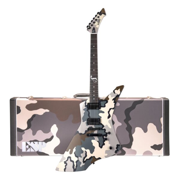 ESP LTD SNAKEBYTE CAMO JAMES HETFIELD - Incl. Case-4