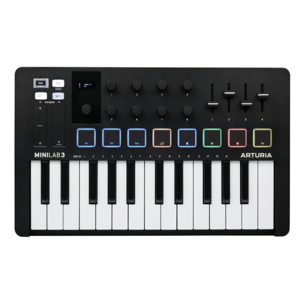 ARTURIA MiniLab 3 BLACK 25T-1