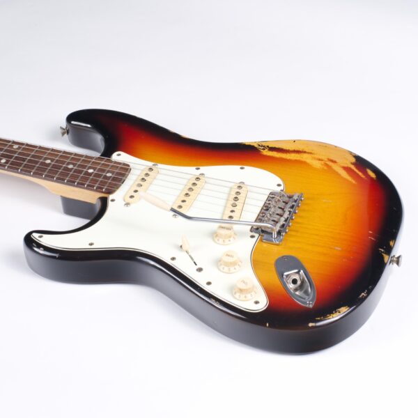 UBERMEISTER Lefty 3 Tone Sunburst aged Custom Shop-4