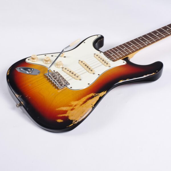 UBERMEISTER Lefty 3 Tone Sunburst aged Custom Shop-5