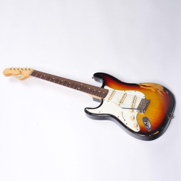 UBERMEISTER Lefty 3 Tone Sunburst aged Custom Shop-6