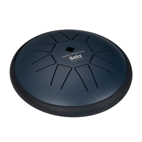 SELA Melody Tongue Drum 6“ D Major Navy Blue-5