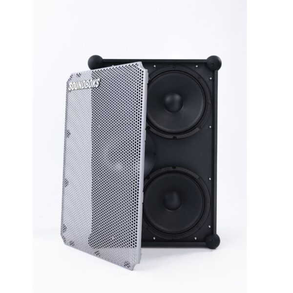 SOUNDBOKS Gen 4 Metallic Grey Bluetooth Akkubox + Schutzhülle-4