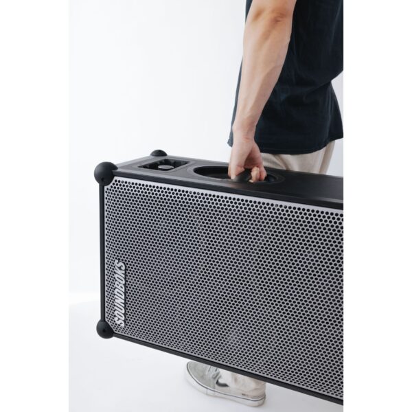 SOUNDBOKS Gen 4 Metallic Grey Bluetooth Akkubox + Schutzhülle-5