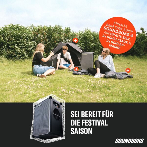 SOUNDBOKS Gen 4 Metallic Grey Bluetooth Akkubox + Schutzhülle-10