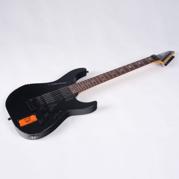 ESP KH-2 VINTAGE DISTRESSED BLACK KIRK HAMMETT-5
