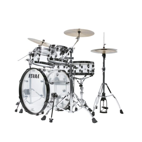 TAMA 50th Limited Starclassic Mirage Shell Kit 5 teilig - Crystal Ice/Black Nickel HW-1