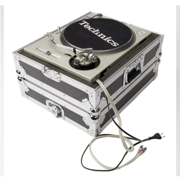 MAGMA Multi-Format Turntable Case II Black/Silver-4