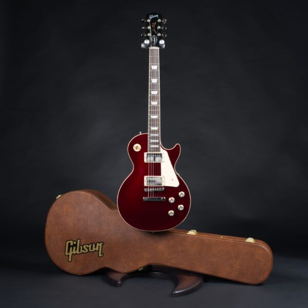 GIBSON Les Paul Standard '60s Plain Top Sparkling Burgundy-1
