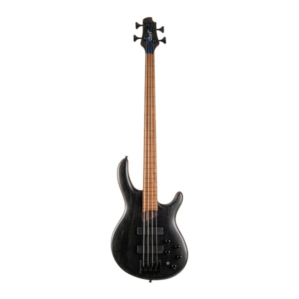 CORT B4 Element Open Pore Trans Black Fretless-1