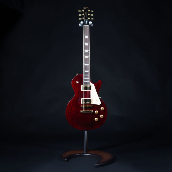 GIBSON Les Paul Studio Gold Hardware Wine Red-7