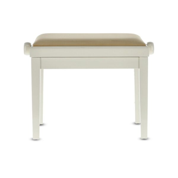 KLAVIERBANK GEWA Elfenbein hochglanz Sitzbezug Beige-2