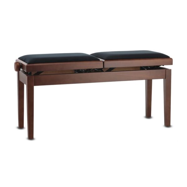 KLAVIERBANK GEWA Deluxe Doppelt Nussbaum Matt-1