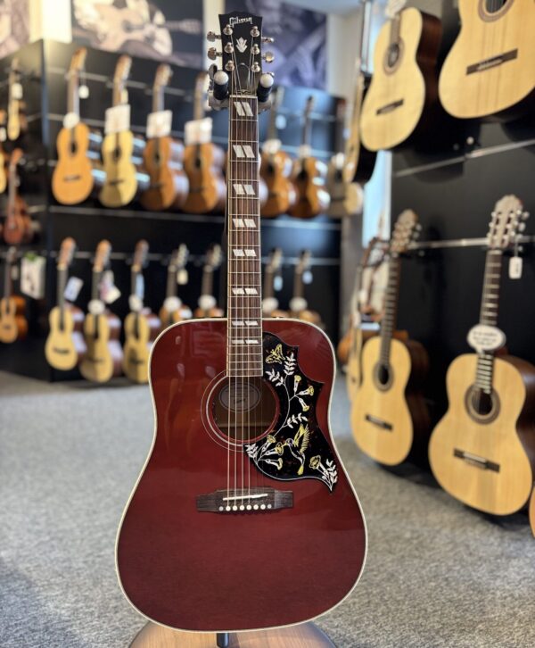 GIBSON Hummingbird Standard Wine Red limited-8