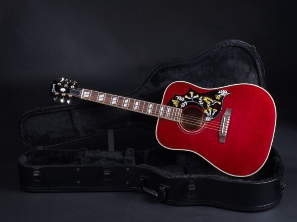 GIBSON Hummingbird Standard Wine Red limited-9