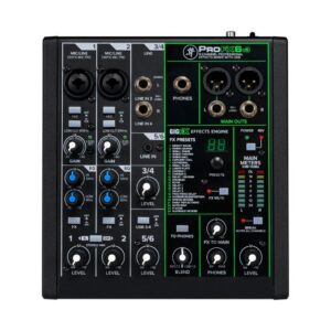 MACKIE ProFX-6v3.Mischpult 6-Kanal