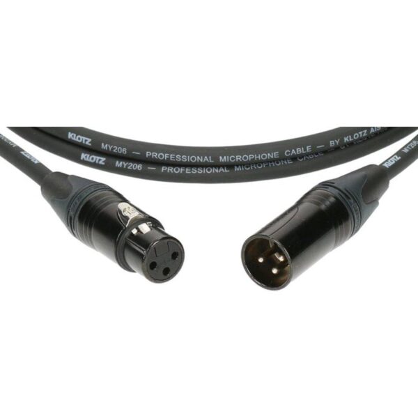 KLOTZ M1FM1N0750 XLR>XLR Mikrokabel 7.5m Neutrik-Stecker-3