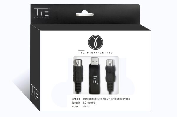 TIE Studio 1i1o USB MIDI Interface-5