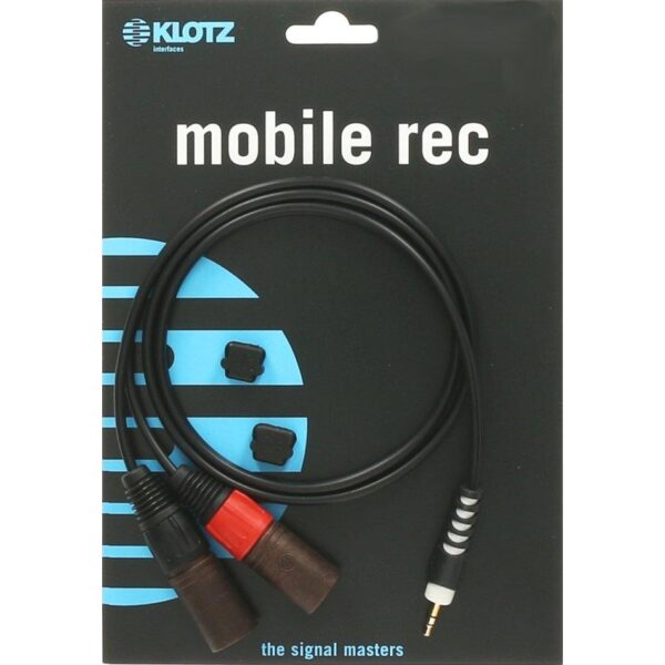 KLOTZ AY9-0100 St.MiniKlinke>2xXLRm 1m-1