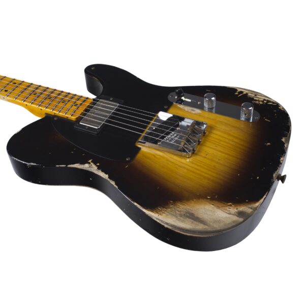 FENDER Custom Shop 1951 Telecaster Heavy Relic Wide Fade 2 Color Sunburst-5