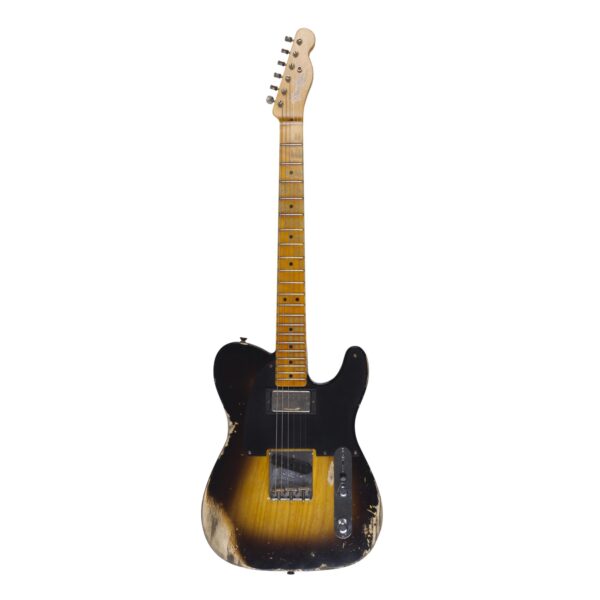 FENDER Custom Shop 1951 Telecaster Heavy Relic Wide Fade 2 Color Sunburst-2