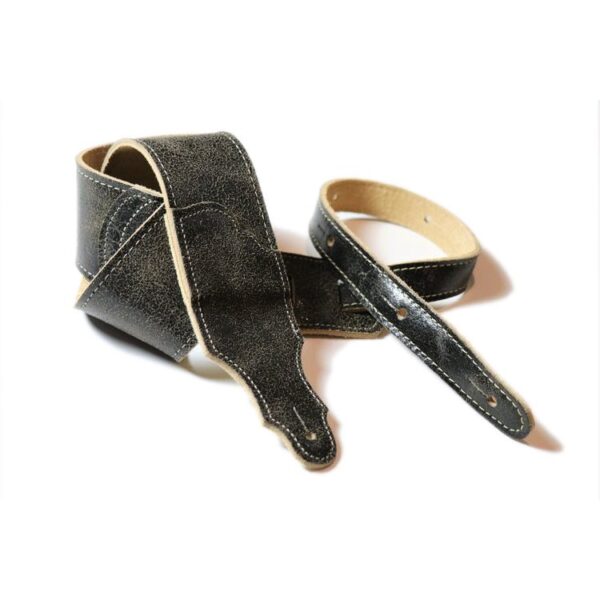 FRANKLIN 2.5” Slate Distressed Leather/Natural Stitching -1