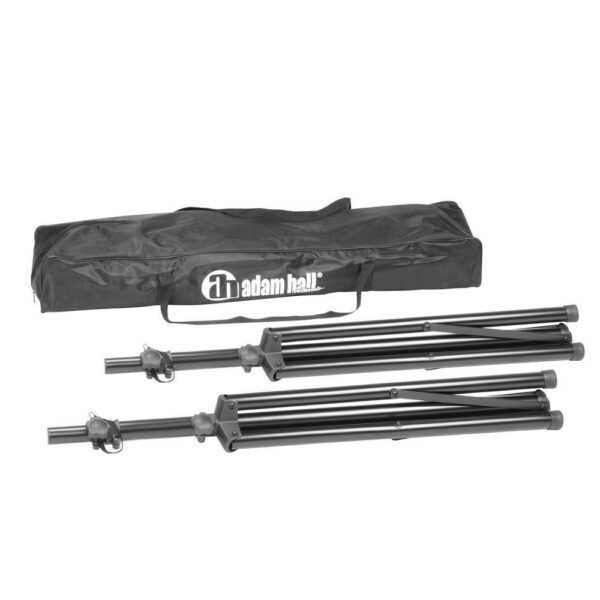 Adam Hall SPS023Set1 2xBoxenstative+Tasche-2