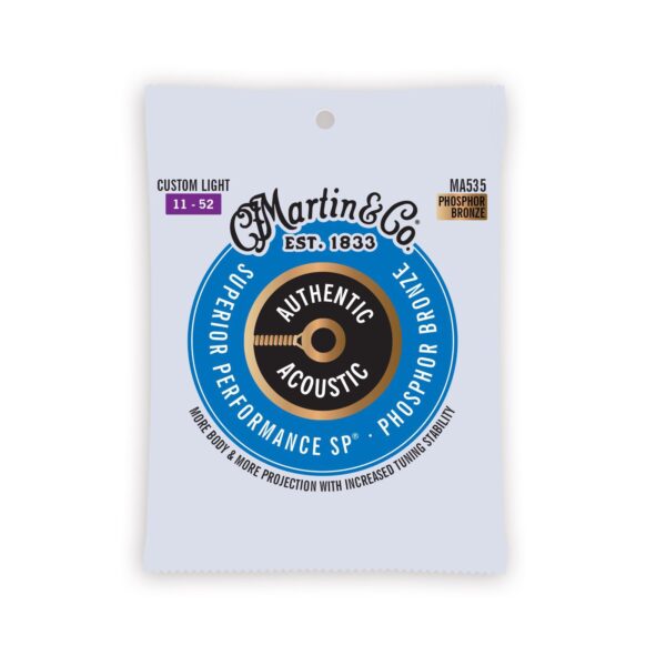 MARTIN Saiten MA535 Authentic Western 011-052 Phosp. Bronze-1