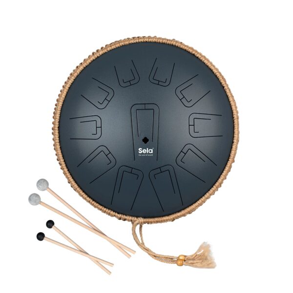 SELA Unity Tongue Drum 13" C# Minor Blue 432 Hz-2