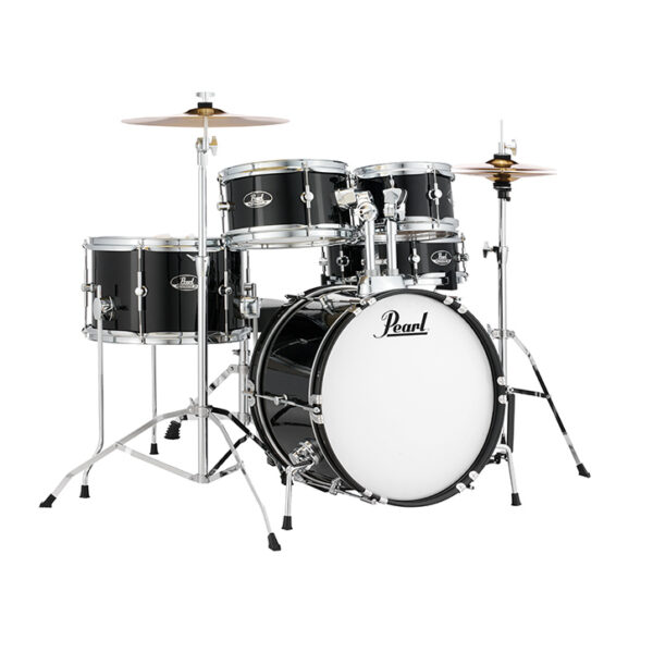 PEARL ROADSHOW 22" Plus Jet Black inkl. HW + Cymbalset 3-tgl Sabian