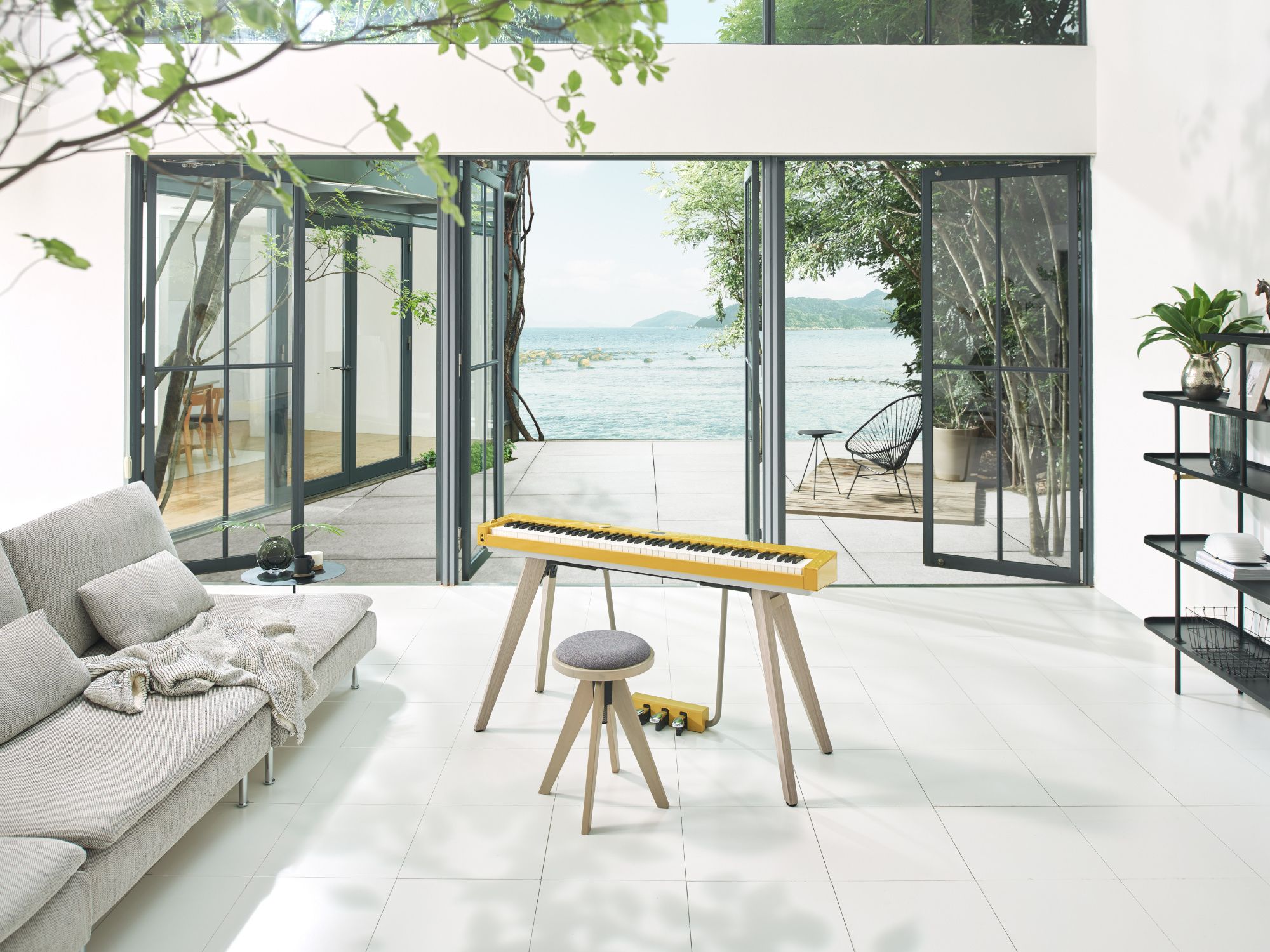 CASIO Privia PX-S7000 HM Design-Digitalpiano + Pianobank GRATIS-6