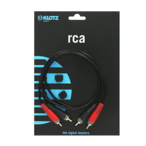 KLOTZ AT-CC0100 Twinkabel 1m RCA-RCA