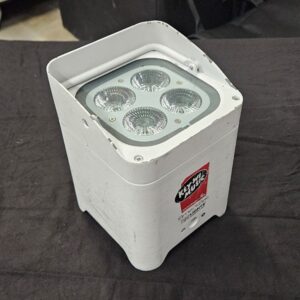 PROLIGHTS SmartBat weiß <BR>-Gebraucht aus Verleih- <BR>-Vier Stück im Case-