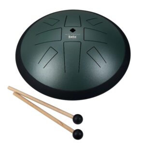 SELA Melody Tongue Drum 10“ C Golden Gate Dark Green SE 373