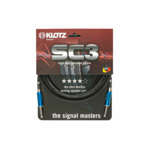 KLOTZ SC3-PP01m Boxenkabel Kli-Kli 2x2