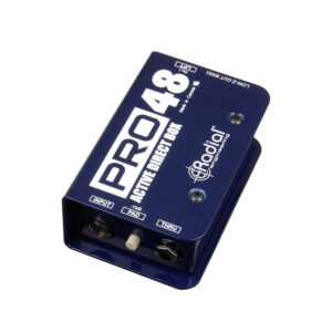 RADIAL PRO 48 DI Box 1-Kanal mit Phantompower