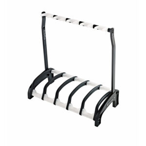 K&M 17525 GUARDIAN 5 Gitarrenstativ translucent