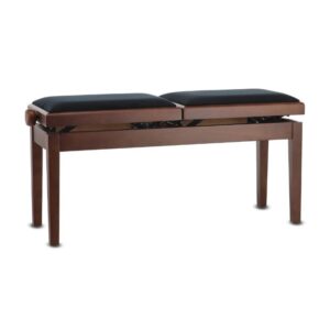 KLAVIERBANK GEWA Deluxe Doppelt Nussbaum Matt