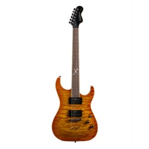 WASHBURN X50Q Quilted Caramel Burst