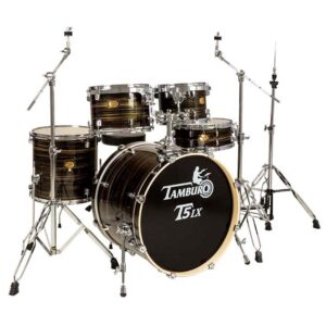 TAMBURO T5LXS22WGBK Drumset 5-tlg. wood grain black